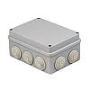 Коробка распаечная Юпитер JP7113-17 для открытой проводки IP55