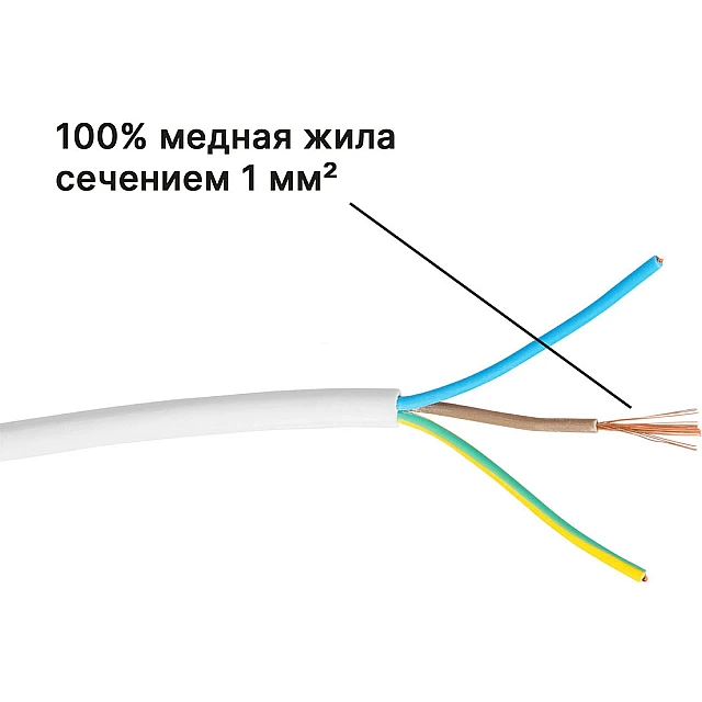 Удлинитель Юпитер JP8102-25 3 розетки с заземлением белый 7 м Удлинитель Юпитер JP8102-25 3 розетки с заземлением белый 7 м