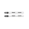 Пилка для лобзика Gepard GP0625-08 по дереву T101B 2 шт