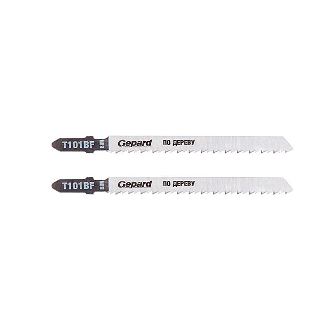Пилка для лобзика Gepard GP0625-20 по дереву T101BRF 2 шт Пилка для лобзика Gepard GP0625-20 по дереву T101BRF 2 шт