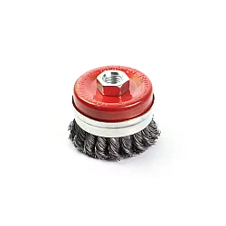 Щетка для шлифмашины Gepard GP0860-100 чашка косичка 100 мм усиленная
