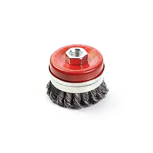 Щетка для шлифмашины Gepard GP0860-100 чашка косичка 100 мм усиленная