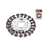 Щетка Gepard GP0894-100 дисковая косичка 100*22 мм