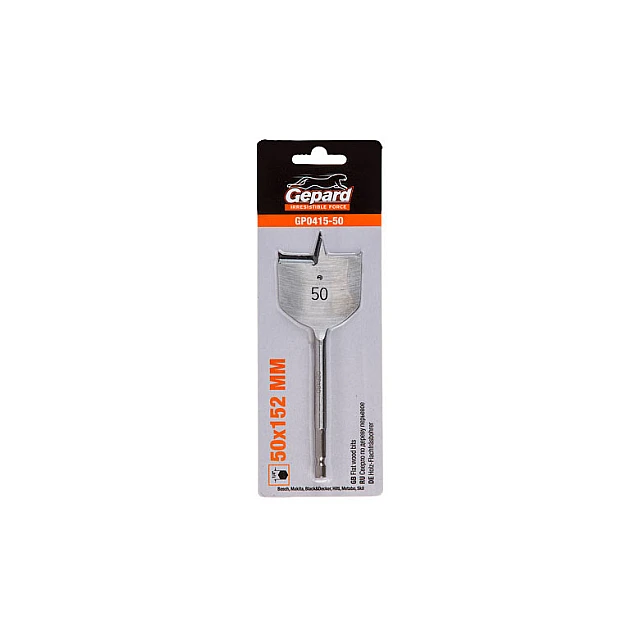 Сверло по дереву перьевое Gepard GP0415-50 50 мм Сверло по дереву перьевое Gepard GP0415-50 50 мм