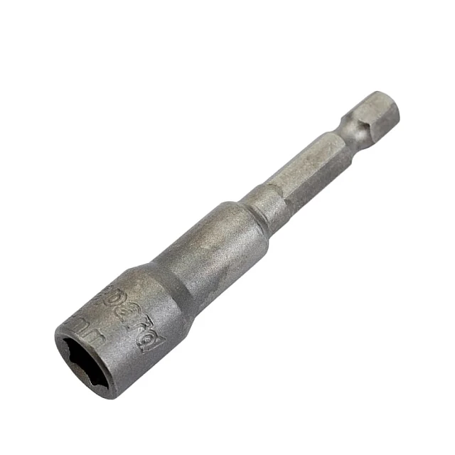 Насадка шестигранная Gepard GP3203-65 10*65 мм магнитная Насадка шестигранная Gepard GP3203-65 10*65 мм магнитная