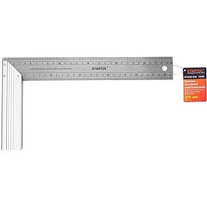 Угольник Startul Profi ST3525-030 столярный сталь/алюминий 300 мм
