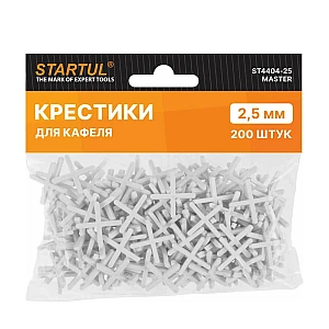 Крестики для кафеля Startul Master ST4404-25 2.5 мм 200 шт