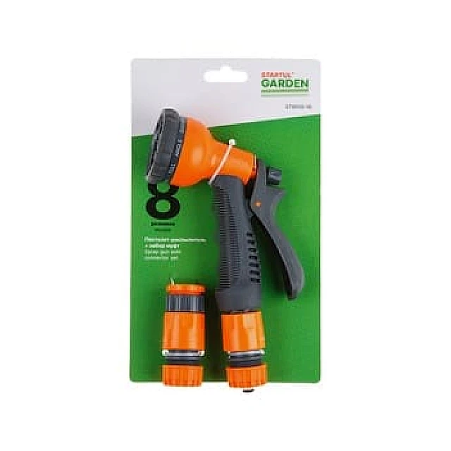Пистолет-распылитель Startul Garden ST6010-10 8-позиций + набор фитинга