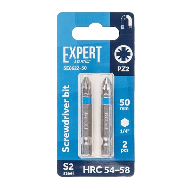 Насадка крестообразная Startul Expert SE8622-50 PZ2 50 мм 2 шт Насадка крестообразная Startul Expert SE8622-50 PZ2 50 мм 2 шт