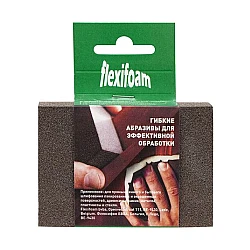 Губка абразивная Flexifoam Block ZF 98*69*26 мм Р80