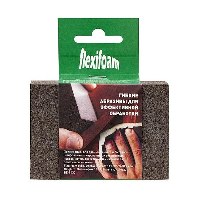 Губка абразивная Flexifoam Block ZF 98*69*26 мм Р80 Губка абразивная Flexifoam Block ZF 98*69*26 мм Р80