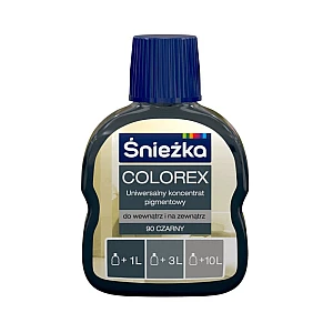 Универсальный пигментный концентрат Sniezka Colorex 90 черный 100 мл