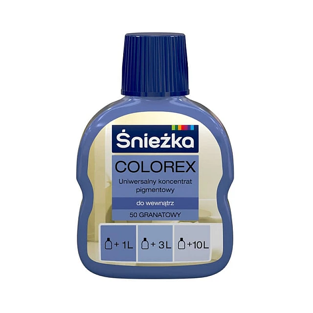Универсальный пигментный концентрат Sniezka Colorex 50 гранатовый 100 мл Универсальный пигментный концентрат Sniezka Colorex 50 гранатовый 100 мл