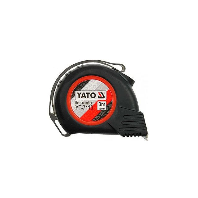 Рулетка Yato YT-7110 3 м*16 мм Рулетка Yato YT-7110 3 м*16 мм