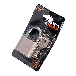 Замок навесной Faster Tools укрепленный 40 мм