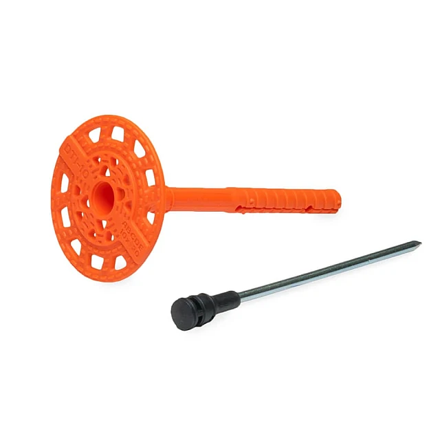 Держатель тарельчатый ЕКТ VE012849 10*140 мм со стальным гвоздем и термоголовкой DTI-10