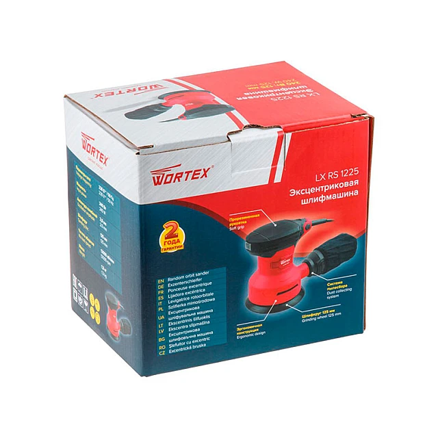 Шлифмашина эксцентриковая Wortex LX RS 1225 0325159 Шлифмашина эксцентриковая Wortex LX RS 1225 0325159