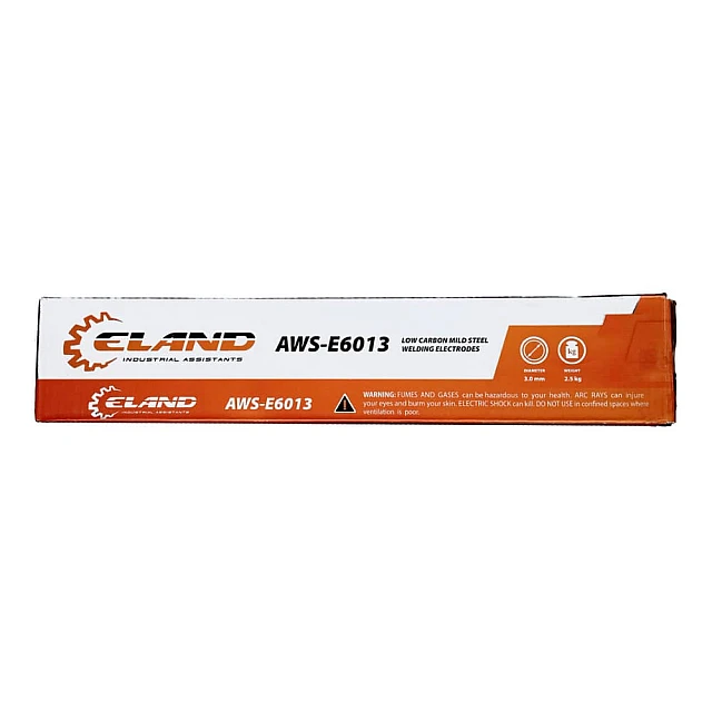 Сварочный электрод Eland AWS E6013 3 мм 1 кг Сварочный электрод Eland AWS E6013 3 мм 1 кг