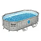 Бассейн каркасный Bestway 56714 Power Steel Камень 427*250*100 см