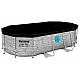 Бассейн каркасный Bestway 56714 Power Steel Камень 427*250*100 см