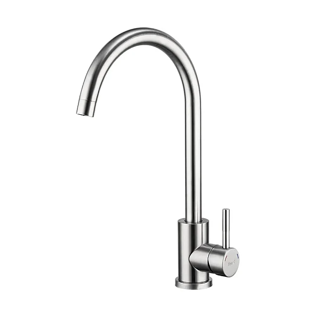 Смеситель для кухни Frap F40899 из нержавеющей стали Смеситель для кухни Frap F40899 из нержавеющей стали