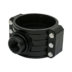 Хомут-врезка AV Engineering AVE159033 ПЭ внутренняя резьба 110*1