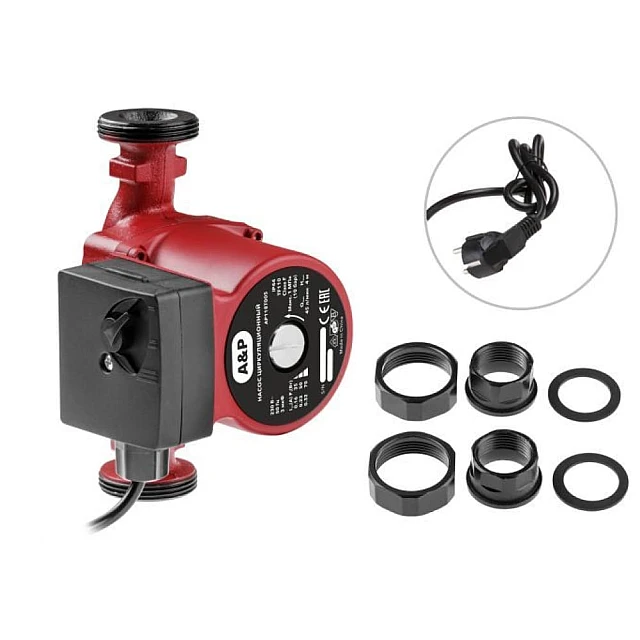 Насос циркуляционный A&P Titan-RS25-80-180 Насос циркуляционный A&P Titan-RS25-80-180