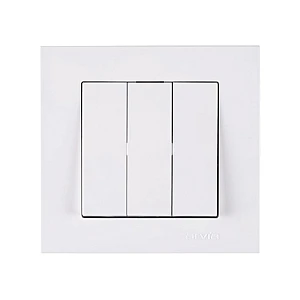 Выключатель Arvia Electric Karen 50 01 1000 254 3 клавиши белый