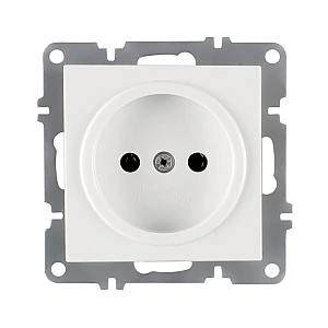 Розетка Arvia Electric Karen 50 01 1000 215 без заземления белая