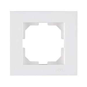 Рамка Arvia Electric Karen 20 01 1000 021 1 пост белая