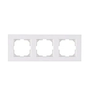 Рамка Arvia Electric Karen 20 01 1000 023 3 поста белая