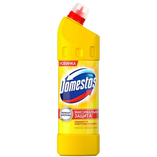 Средство универсальное Domestos Лимонная свежесть 1 л Средство универсальное Domestos Лимонная свежесть 1 л