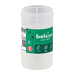 Свеча вставка Bolsius RPI ритуальная парафиновая белый