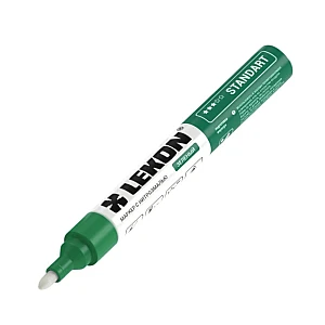 Маркер Lekon Standart 011404 с нитроэмалью зеленый 4 мм