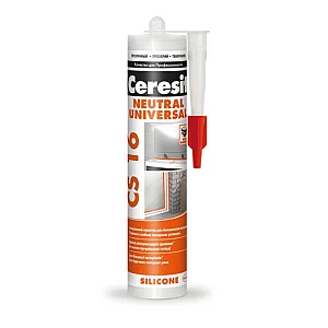 Герметик силиконовый Ceresit CS16 нейтральный белый 280 мл